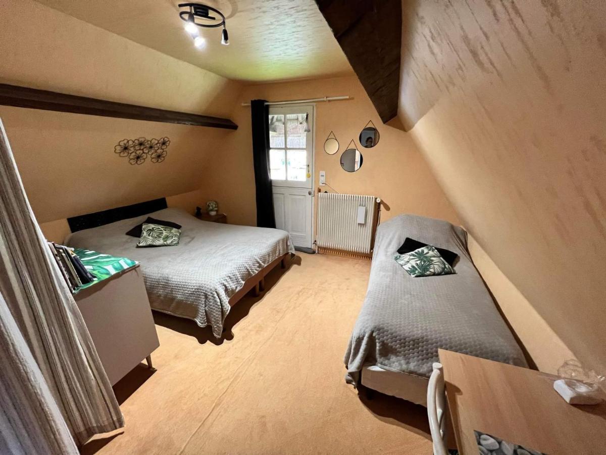 Bed and Breakfast La Chaumiere Saint-Martin-Saint-Firmin Exteriér fotografie